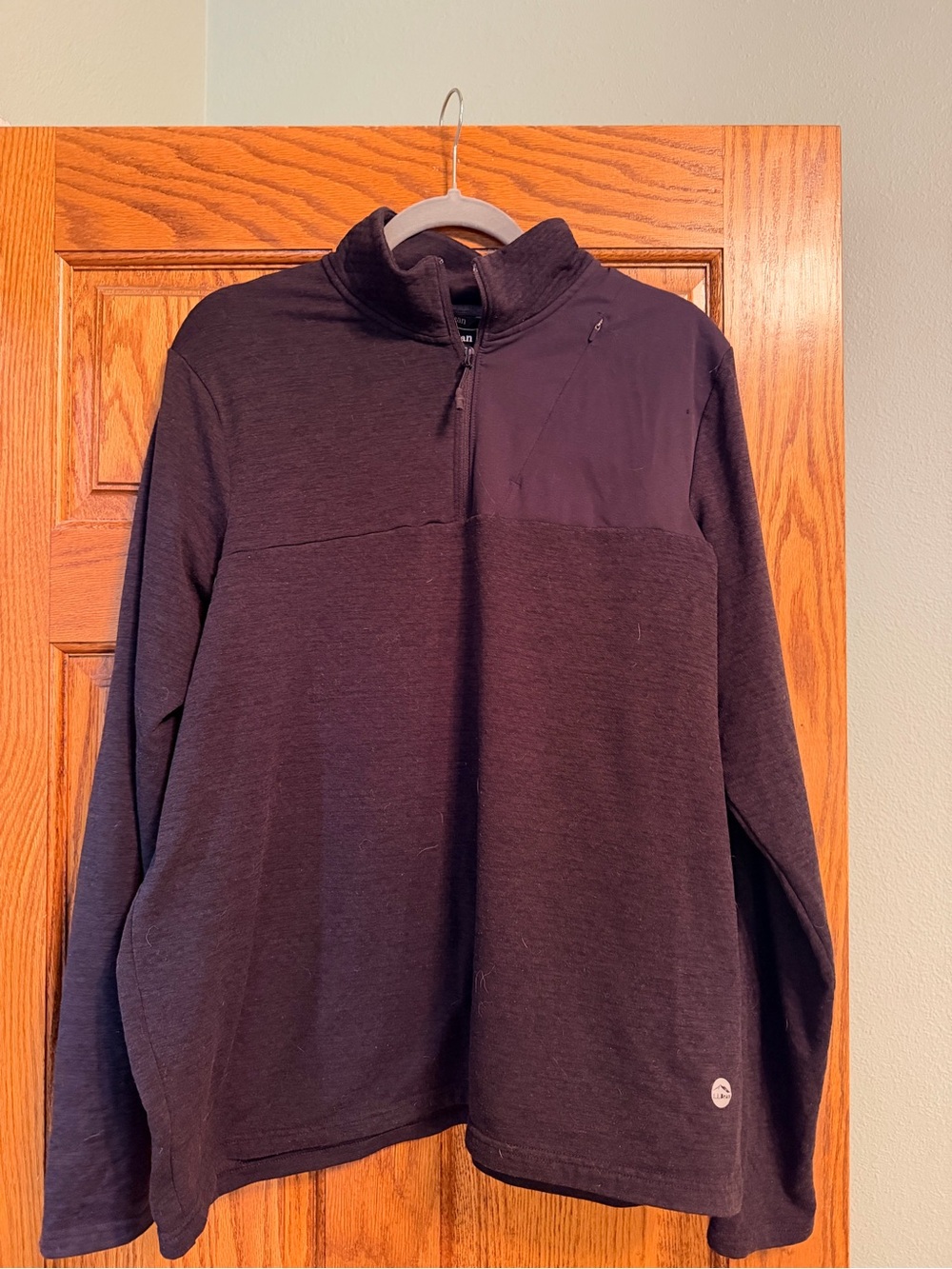 LLBean quarter zip
